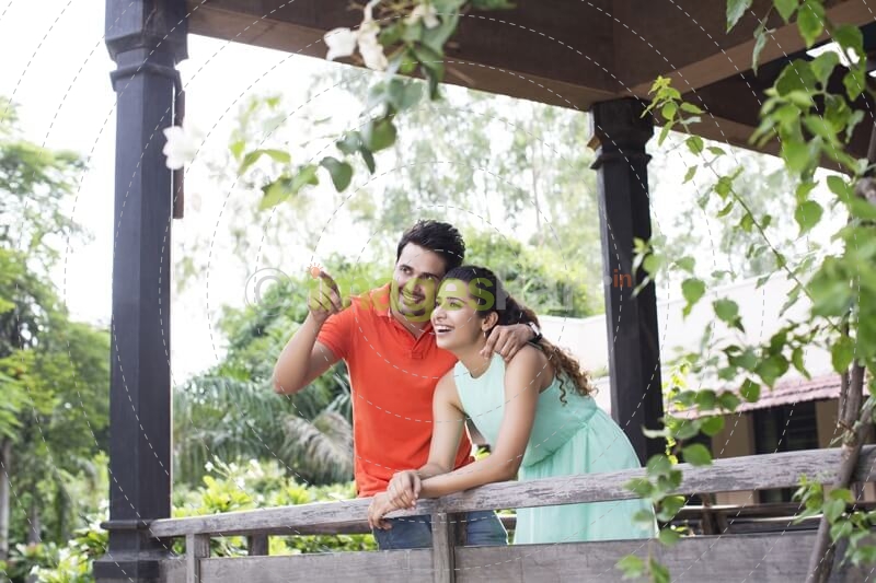 couple having leisure time outdoors