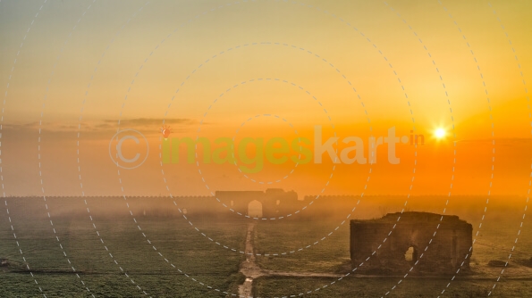 The Misty Sunrise