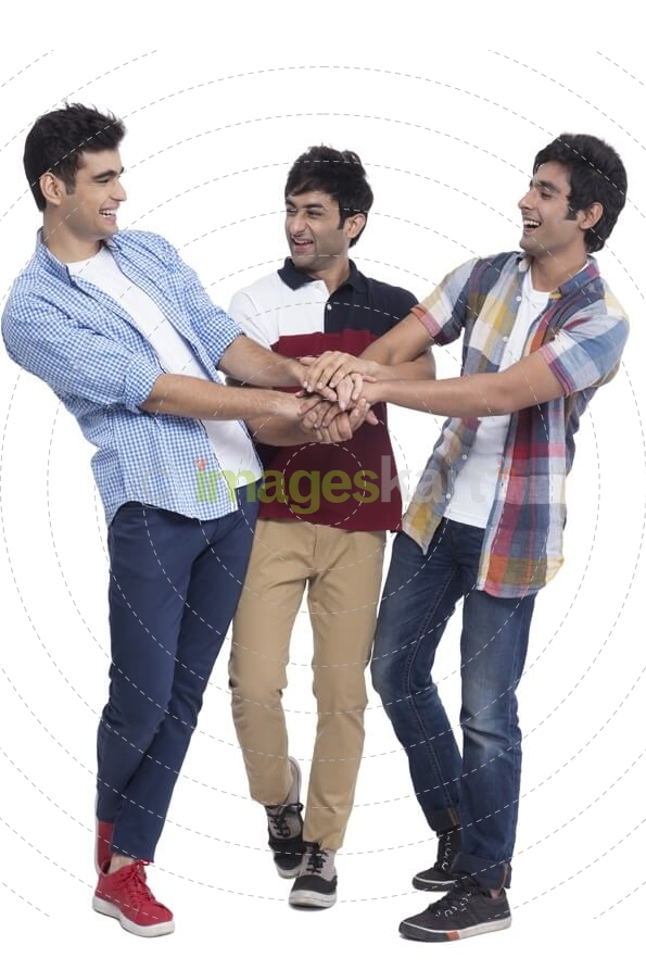 best friends holding hands 