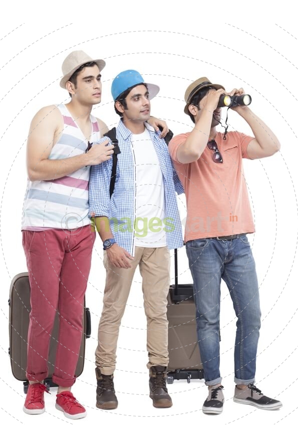 friends site seeing on tour