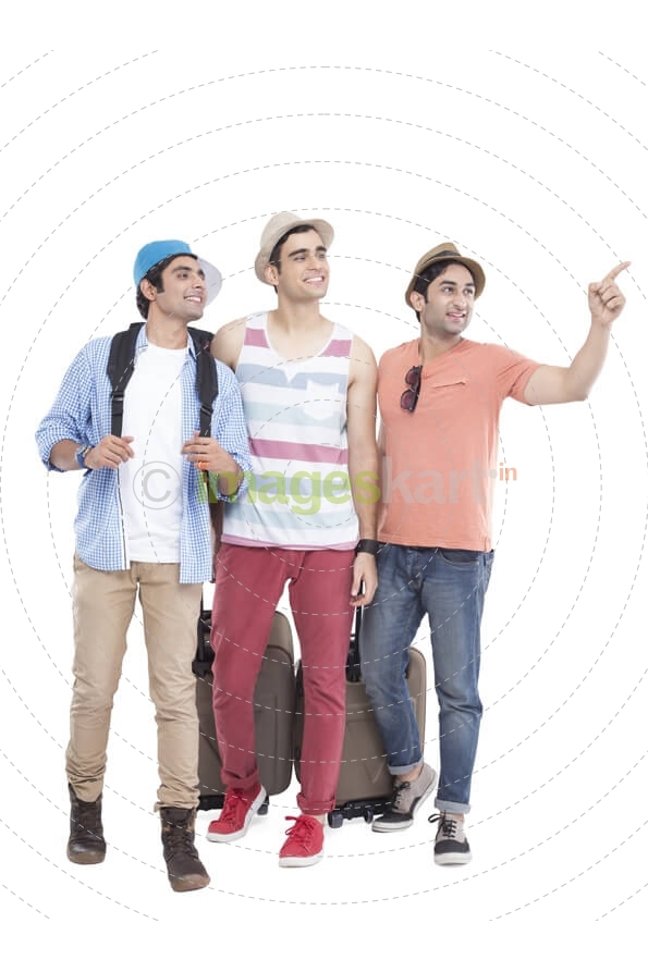 group of friends travelling