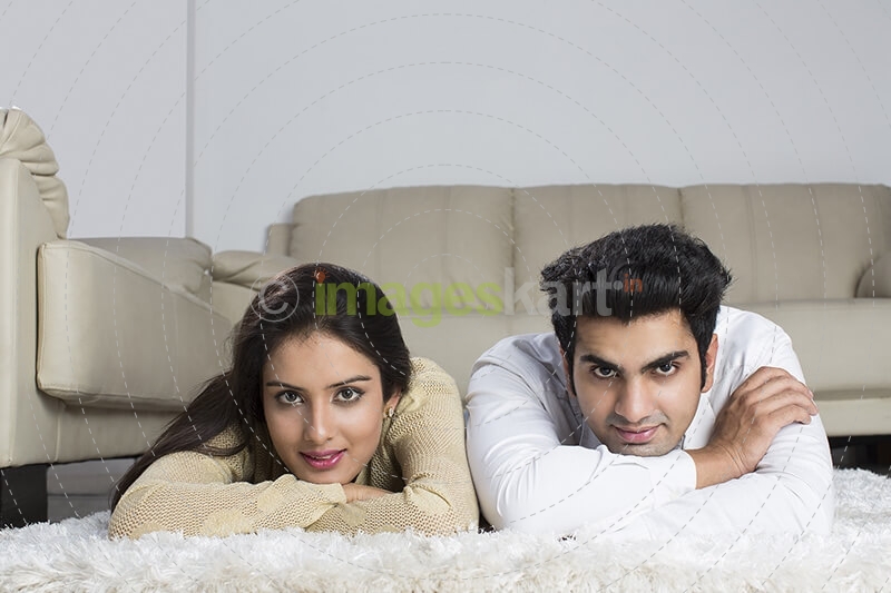 couple at home