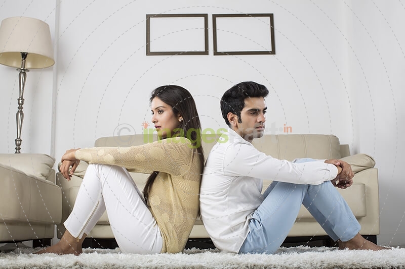 couple having leisure time at home 
