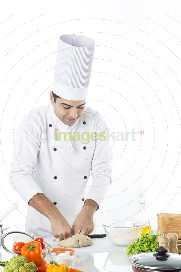 chef ready to cook