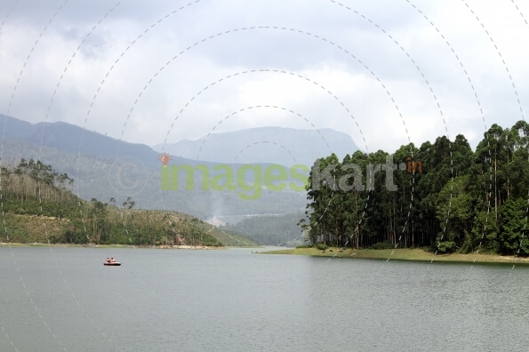 lake in a hill station 