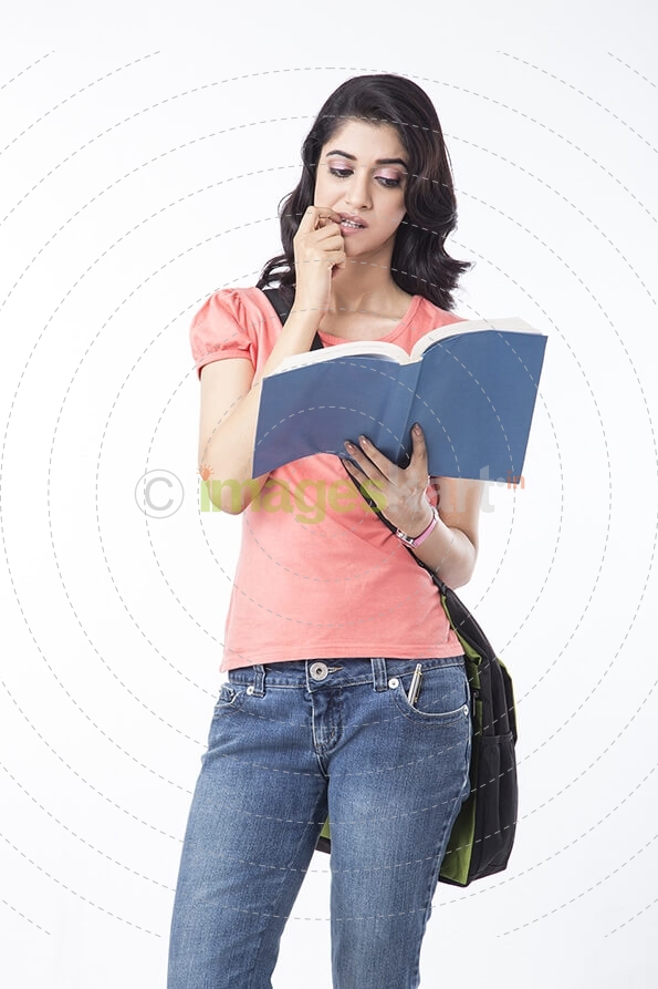 confused college girl 