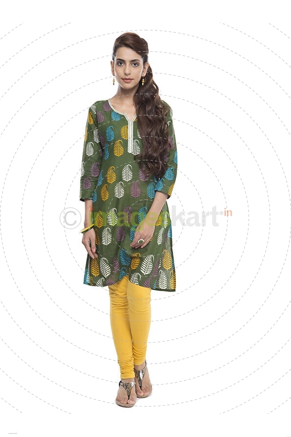 Indian woman in salwar kameez