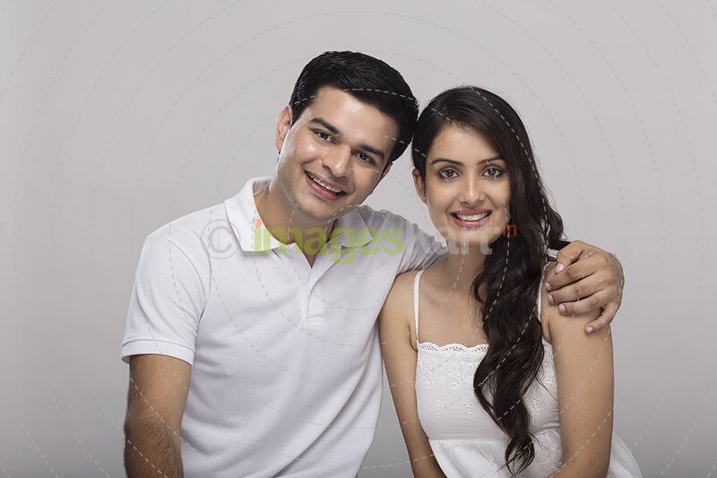 couple sit together