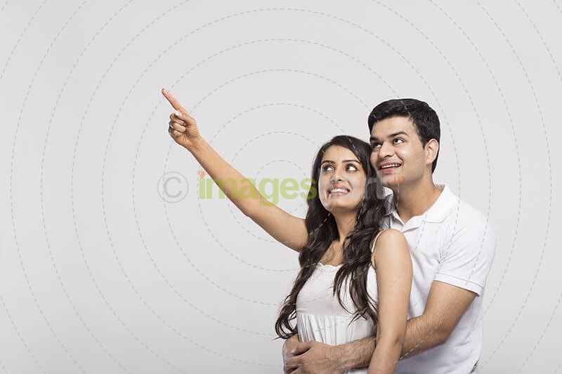 couple smiling and posing