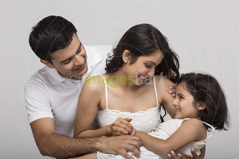 couple smiling and posing