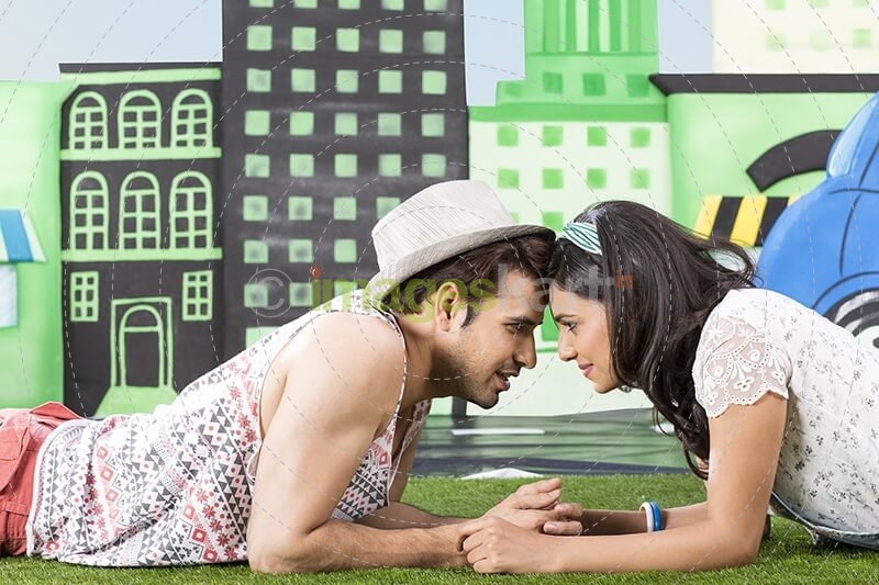 couple in garden