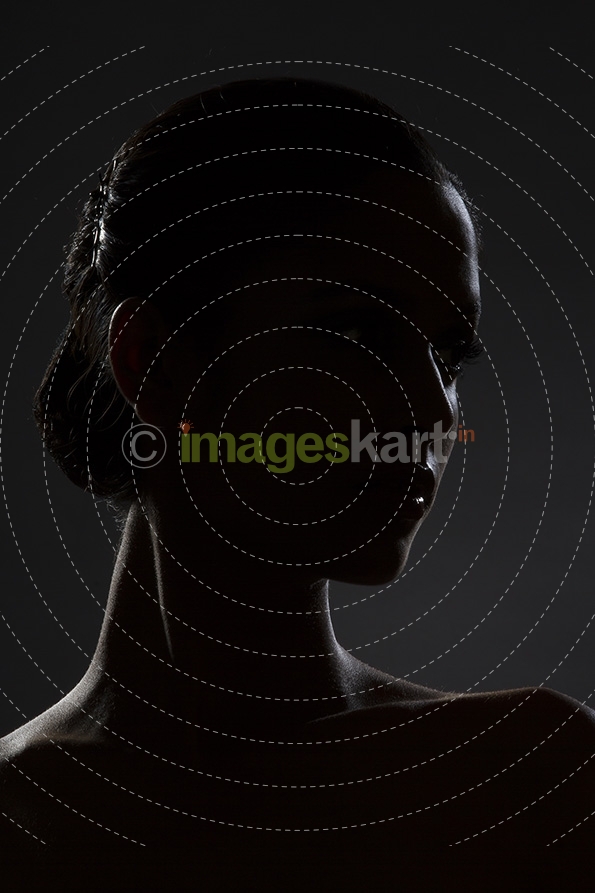 Silhouette girl