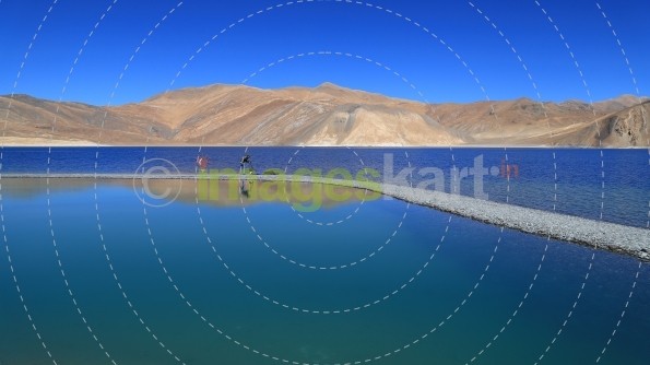 Pangong Tso Lake in Ladakh