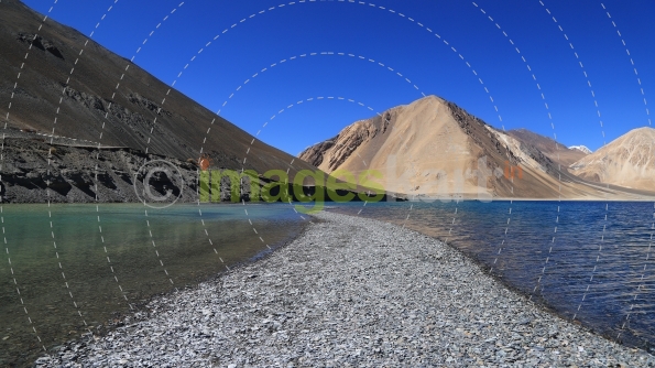 Pangong Tso Lake in Ladakh