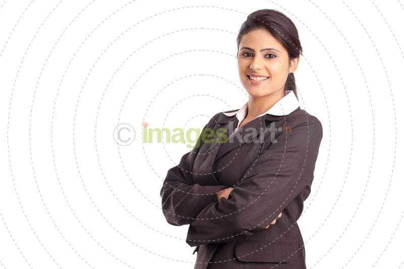 woman portrayed as business professional