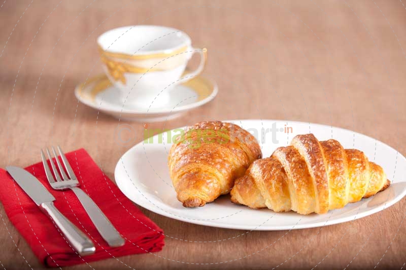 breakfast served with morning tea