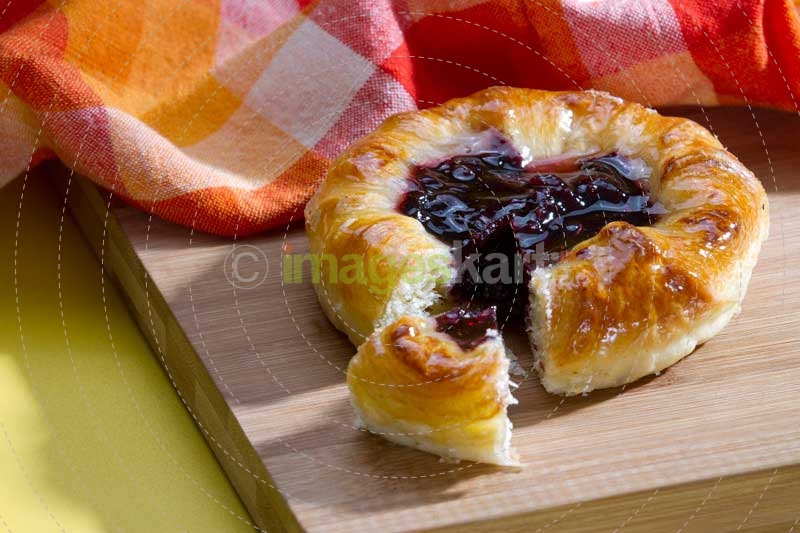 sweet dish on table