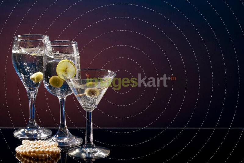 serving drinks