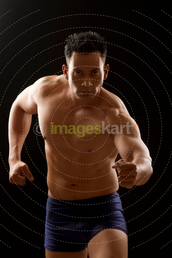 atheletic man