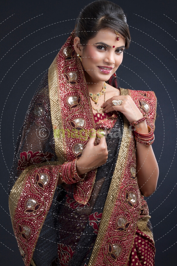 woman in traditional wear