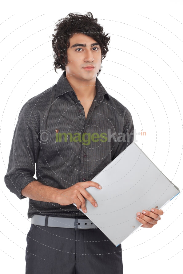 man as executive posing for the camera 