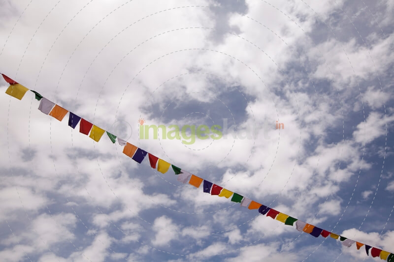 Buddhist prayer flags