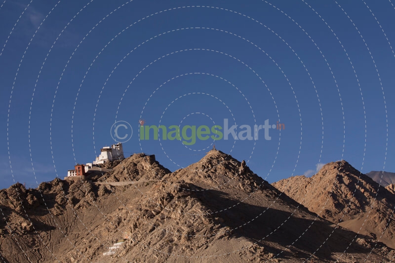 Buddhist temple in leh ladakh