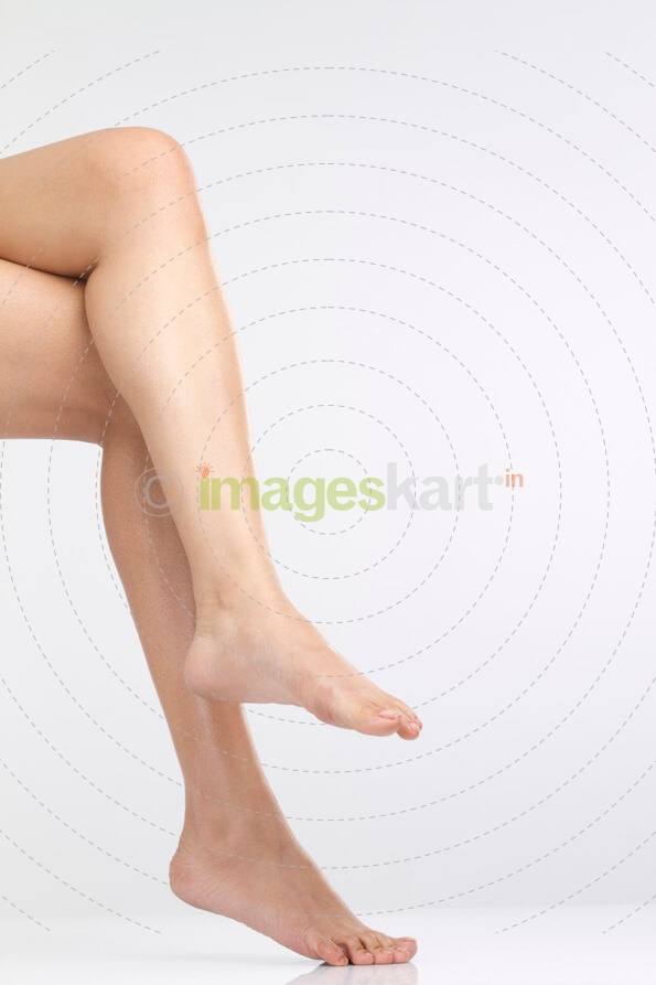 legs of a beautiful woman