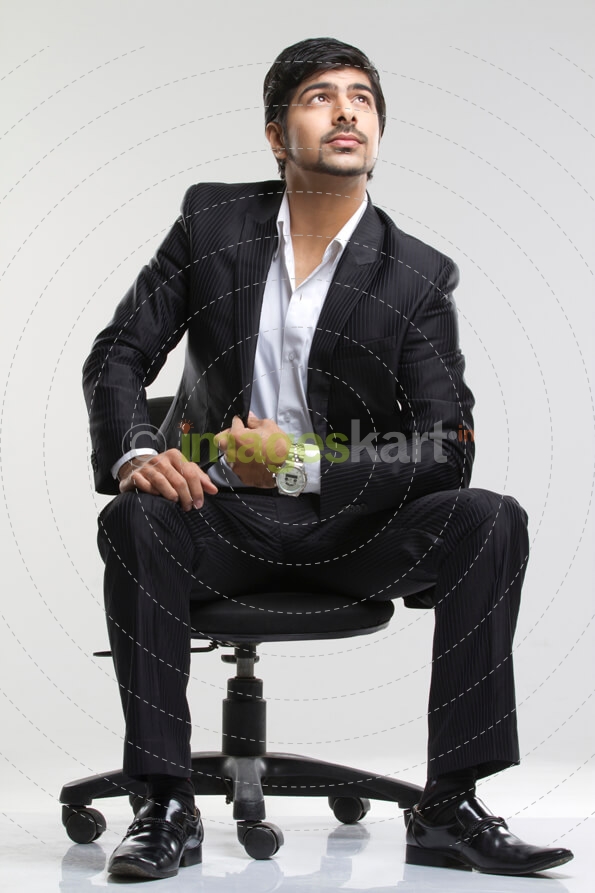 businessman planning future goals