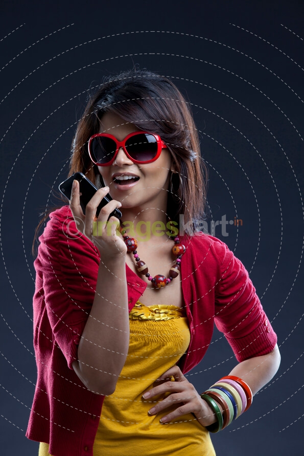 girl in stylish wear posing for the camera 