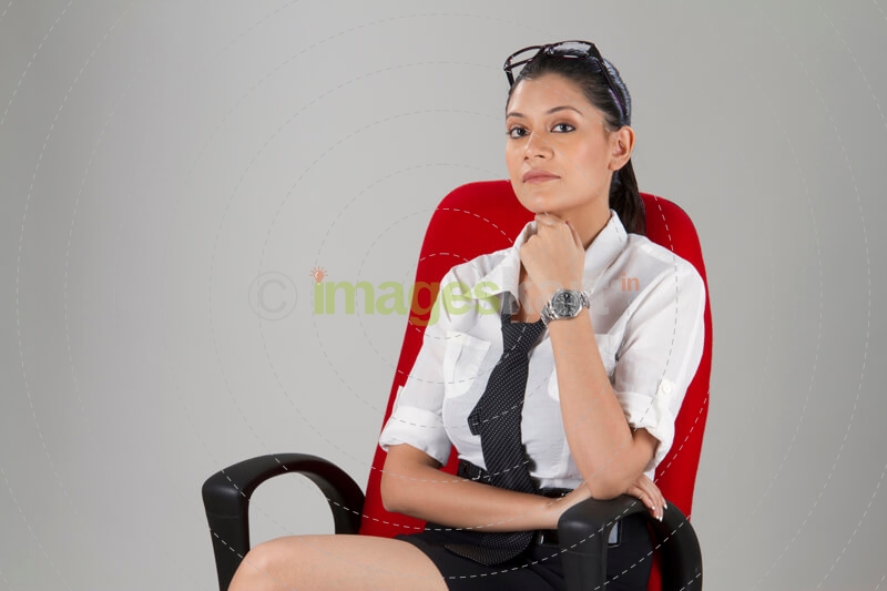 business woman with attitude