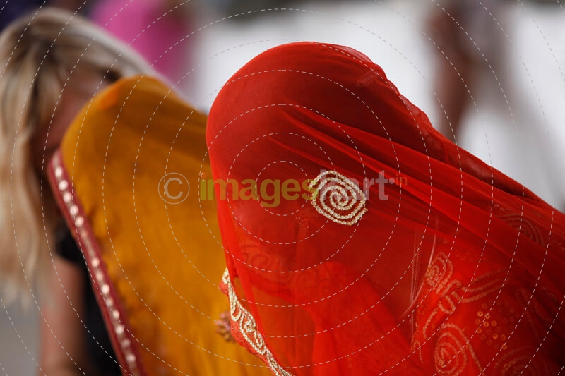 rajasthani women villagers