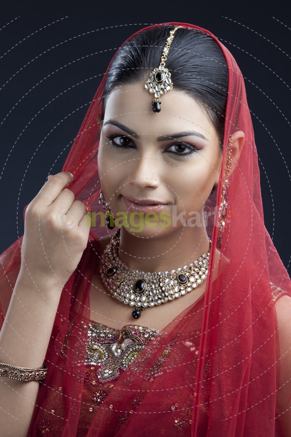 ethnic woman wearing jewellery