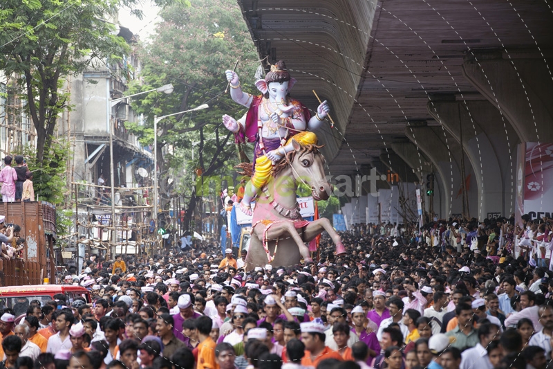 mass celebrations on occasion of ganesh chaturthi 