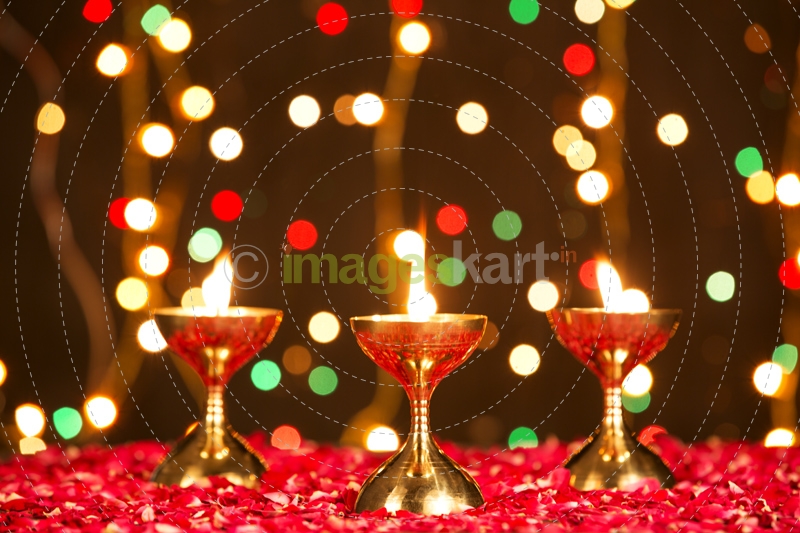 lighting lamps and lights in background 