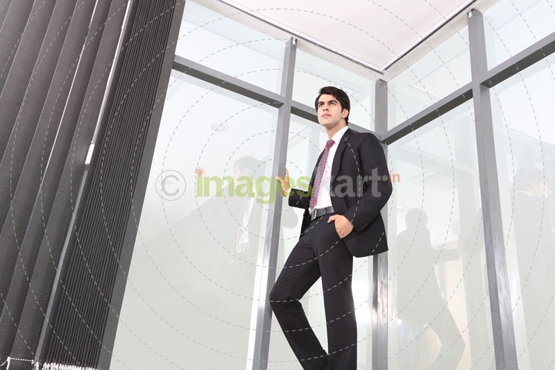 man in suit posing