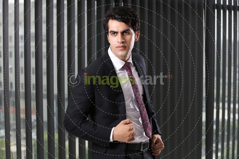 professional man in formal attire 