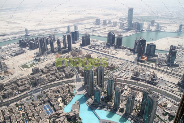 top view from address hotel in dubai 