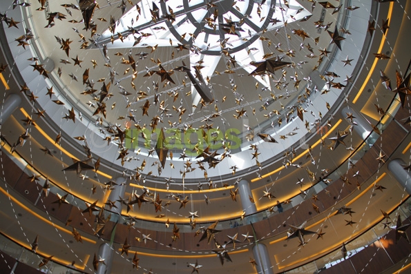 decoration at dubai mall