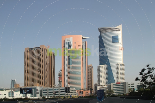 modern buildings at dubai