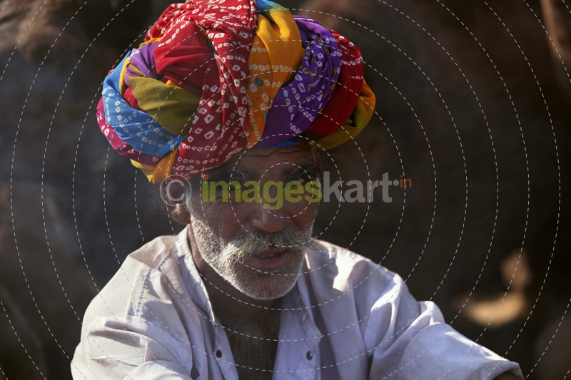 rural man with turban