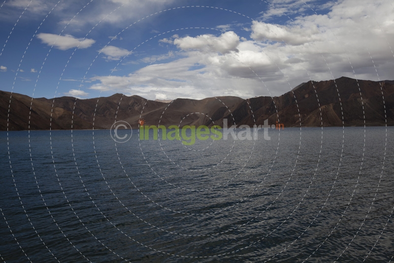 nature view of a lake in the northern india