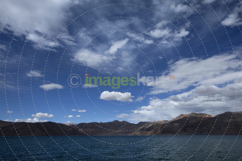 nature view of a lake in the northern india