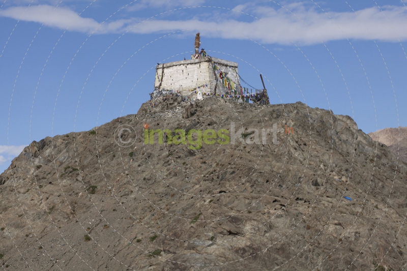 buddhist temple in mountains 