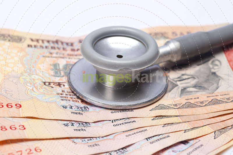 stethoscope with cash