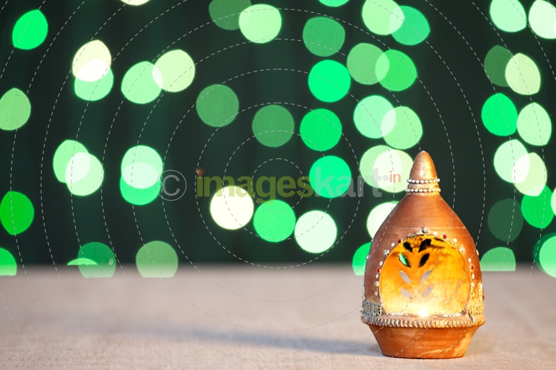 diya and lights