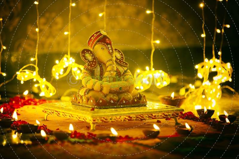 miniature idol of lord ganesh
