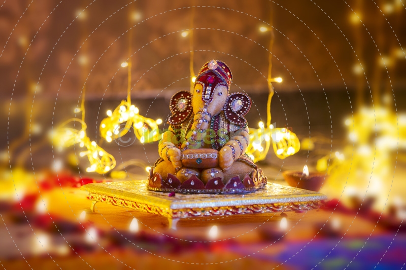 miniature idol of lord ganesh