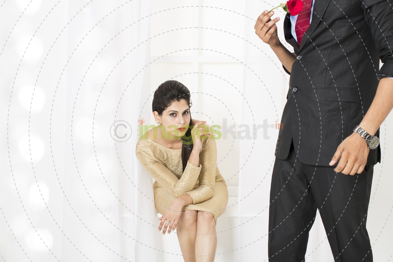 couple posing in style 