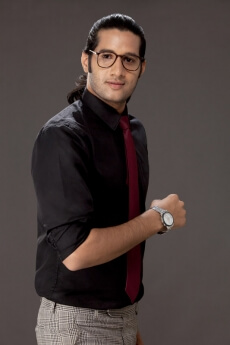 businessman posing